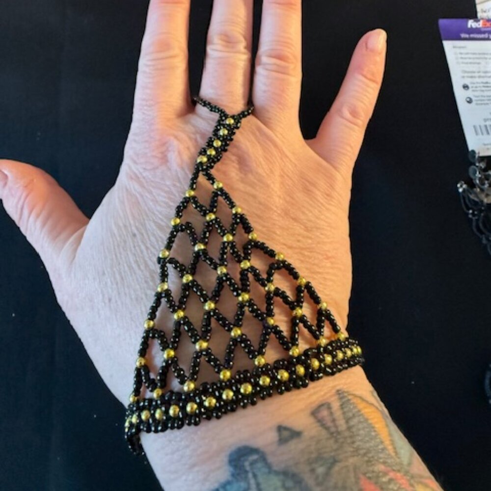 Egyptian Hand Net Bracelet